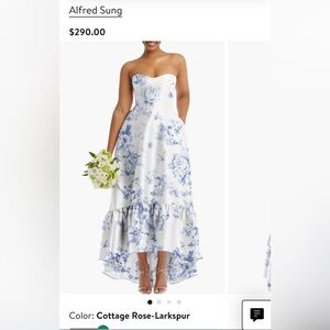 Alfred Sung High Low Dress